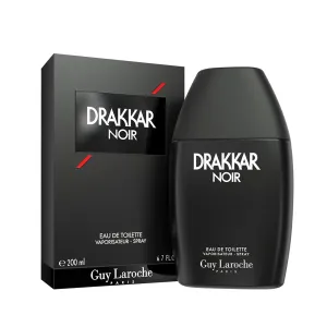 Guy Laroche Drakkar Noir Iconic Designer Fragrance - Intense & Powerful Eau de Toilette - Fougere Blend & Aromatic Spices - Long Lasting Mens Cologne - Day and Evening Scent