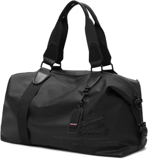 Gym Bag, High Capacity Dry Wet Separation Sports Bag, with Detachable Back Pack Straps Gym Bags for Men, for Swimming, Running, Gym (Color : Black, Size : 40L)