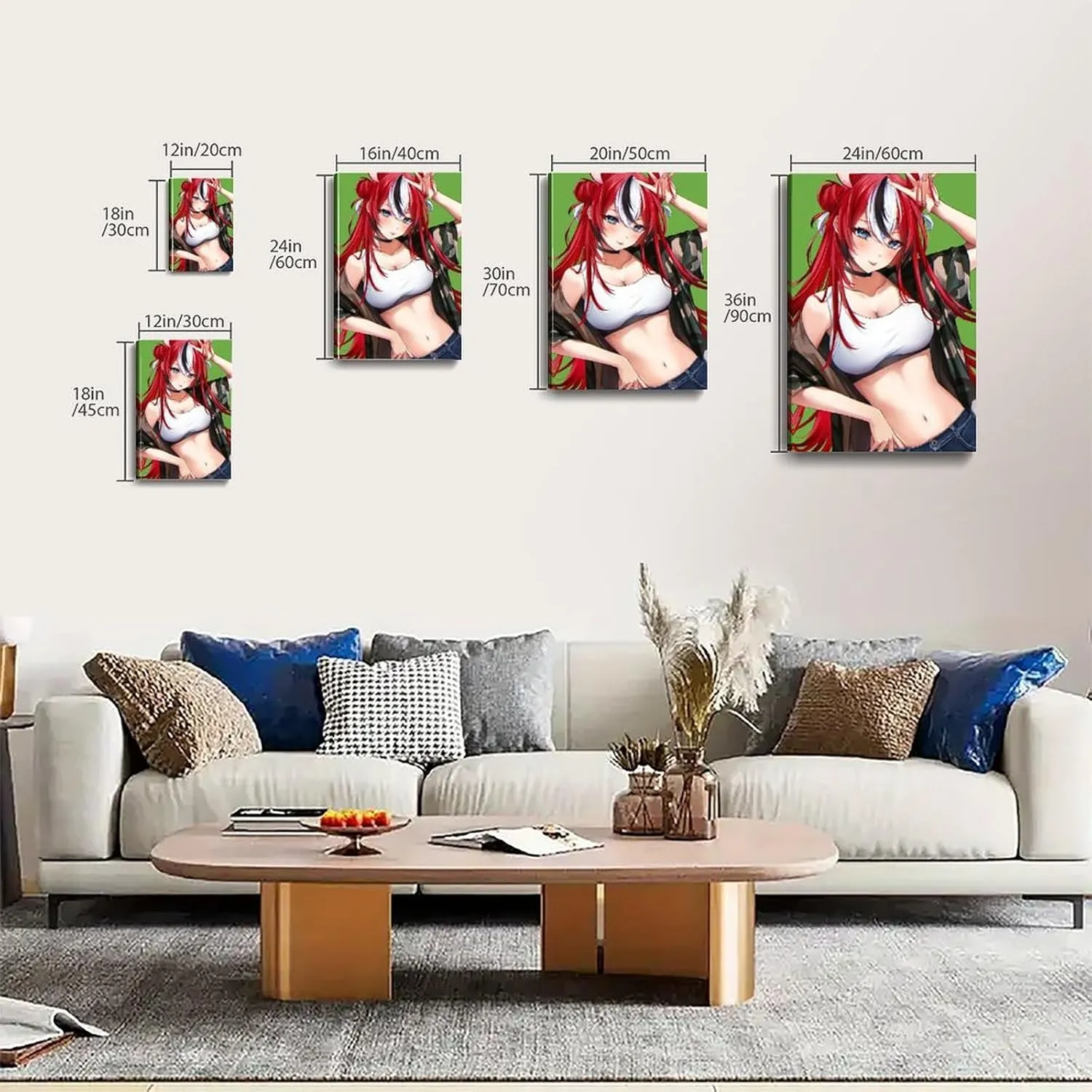 Hakos Baelz (2) Poster Cover Posters for Bedroom Wall Art Canvas 20x30inch(50x75cm) Frame-hakos Baelz (2)