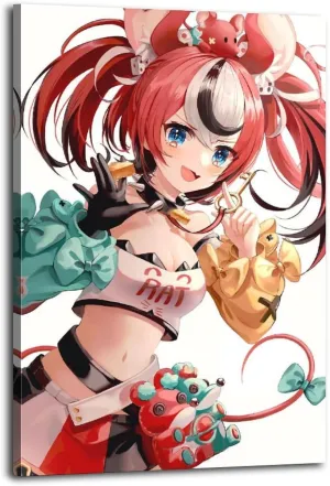 Hakos Baelz (3) Poster Cover Posters for Bedroom Wall Art Canvas 20x30inch(50x75cm) Frame-hakos Baelz (3)
