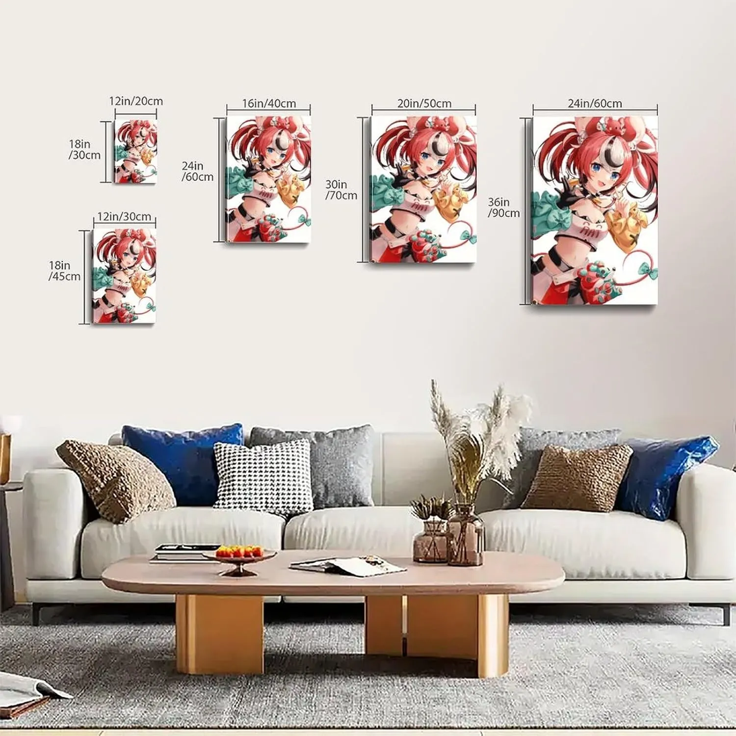 Hakos Baelz (3) Poster Cover Posters for Bedroom Wall Art Canvas 20x30inch(50x75cm) Frame-hakos Baelz (3)