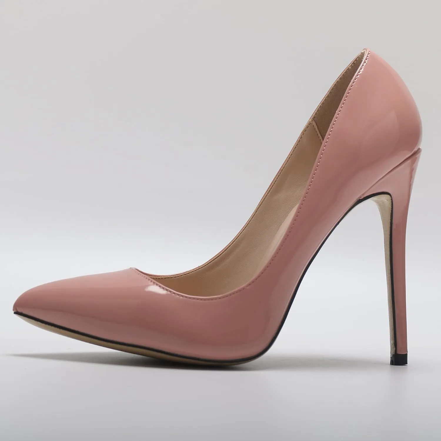 Hanfike Womens Sexy High Heel Pumps Slip on Formal Party Wedding Evening Shoes