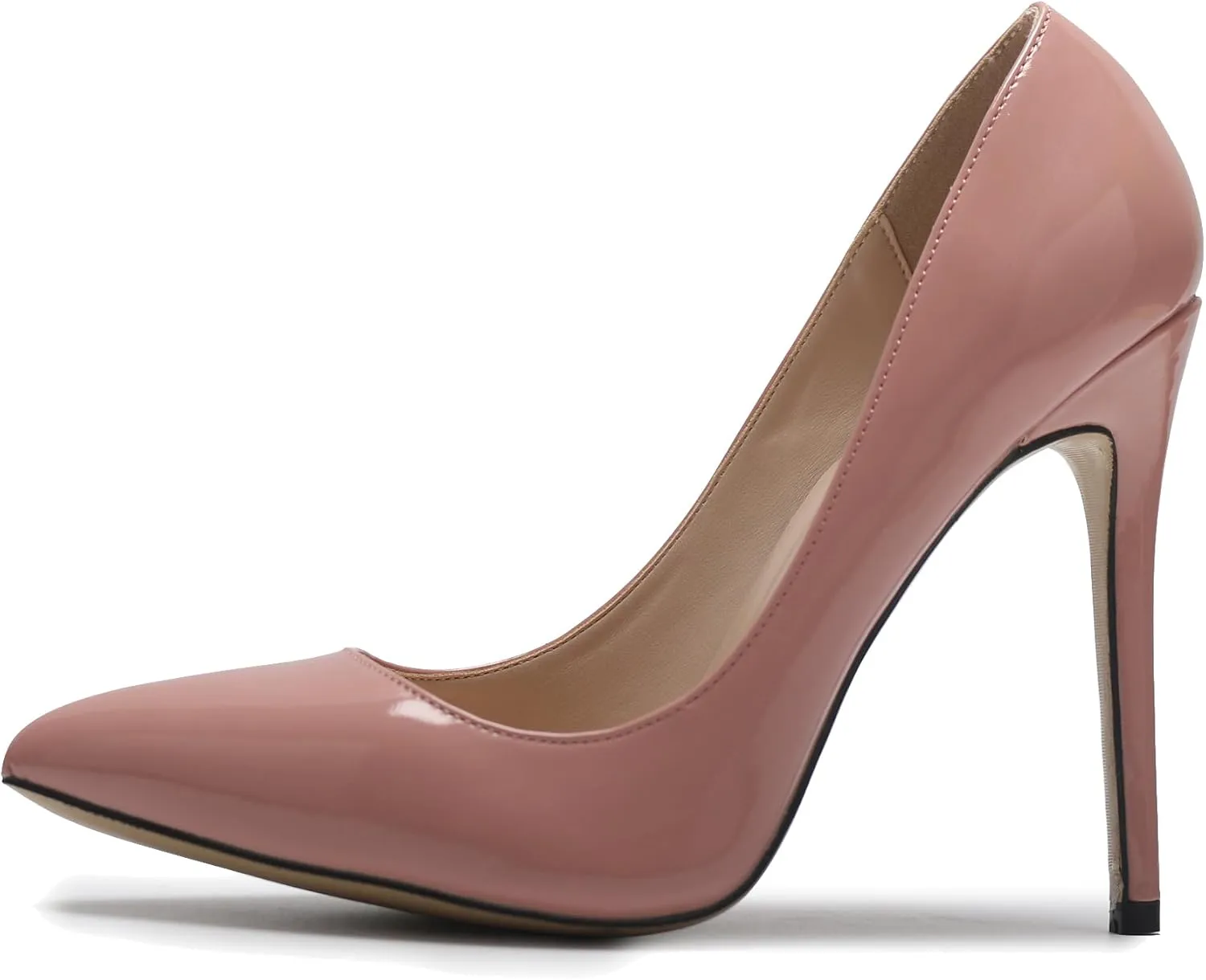 Hanfike Womens Sexy High Heel Pumps Slip on Formal Party Wedding Evening Shoes