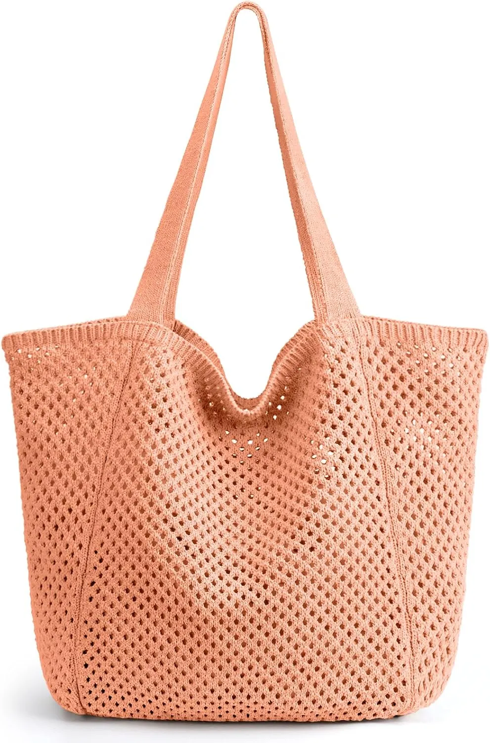 hatisan Crochet Bags for Women - Summer Beach Tote, Aesthetic Hippie Knit Bag