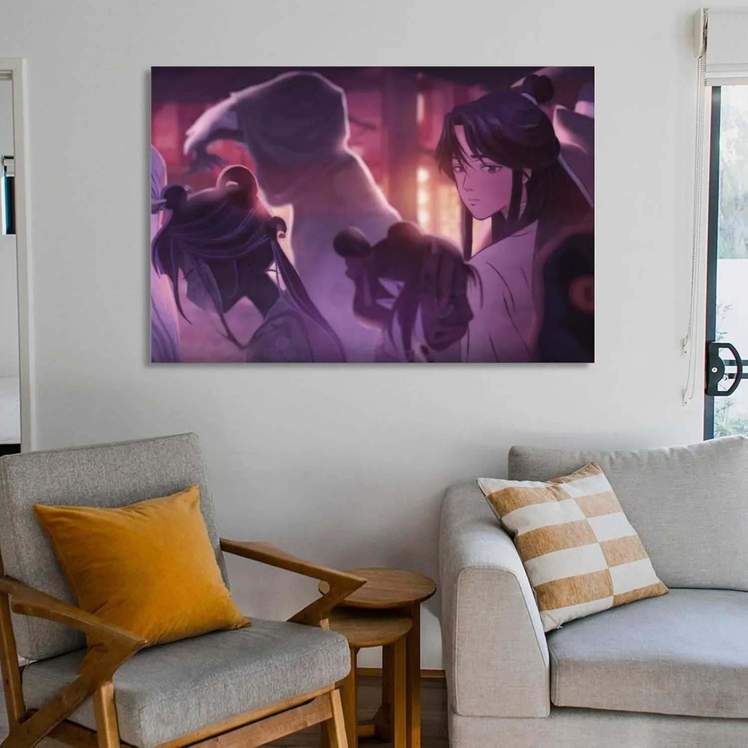 Heaven Official'S Blessing （Chinese：Tian Guan Ci Fu by Mo Xiang Tong Xiu）anime Poster Picture Print Canvas Poster Wall Paint Art Posters Decor Moder