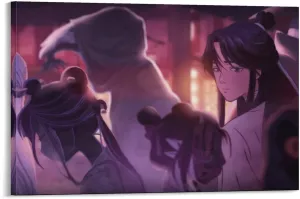 Heaven Official'S Blessing （Chinese：Tian Guan Ci Fu by Mo Xiang Tong Xiu）anime Poster Picture Print Canvas Poster Wall Paint Art Posters Decor Moder