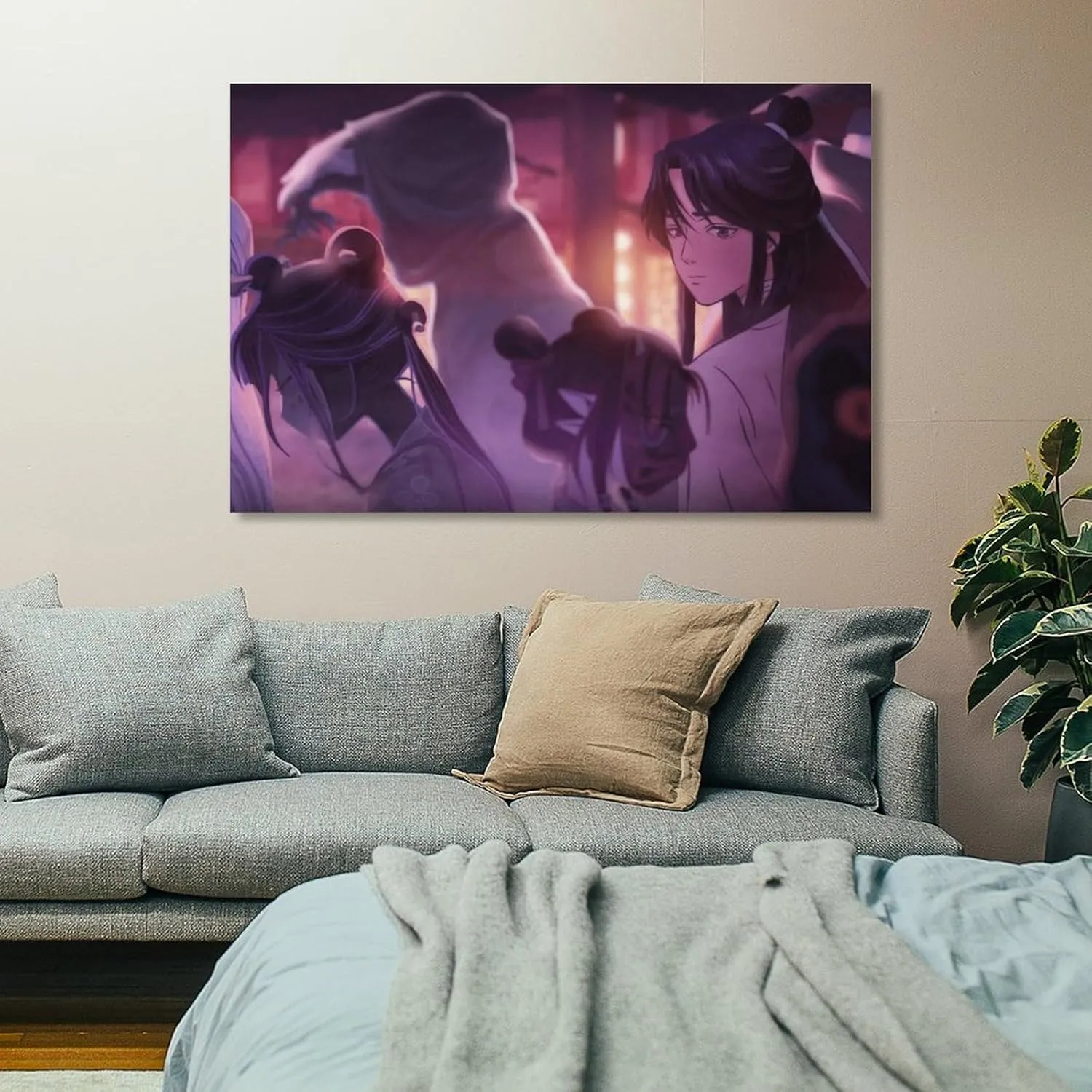 Heaven Official'S Blessing （Chinese：Tian Guan Ci Fu by Mo Xiang Tong Xiu）anime Poster Picture Print Canvas Poster Wall Paint Art Posters Decor Moder