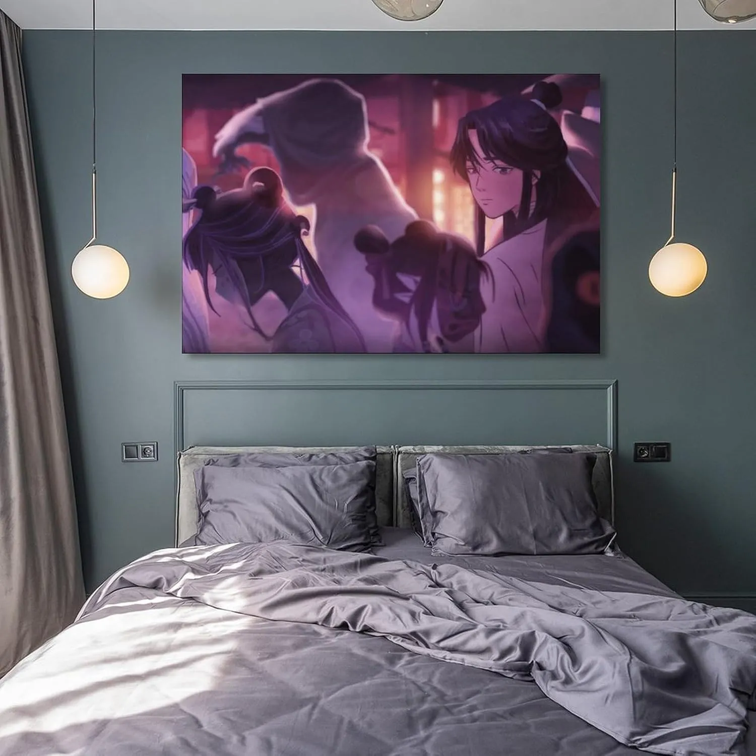 Heaven Official'S Blessing （Chinese：Tian Guan Ci Fu by Mo Xiang Tong Xiu）anime Poster Picture Print Canvas Poster Wall Paint Art Posters Decor Moder
