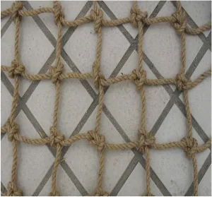 Hemp Rope Net Cargo Net Heavy Duty Climbing Net Kids Stair Protective Net Balcony Decor Netbirds Rope Net Outdoor Playground Fence Garden Netting Automotive Cargo Nets