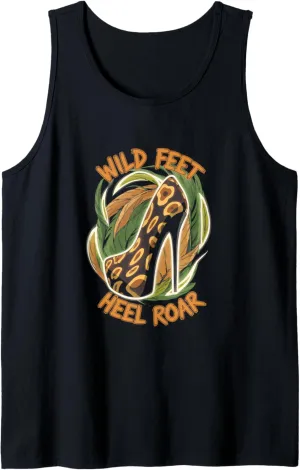 High Heels Wild Feet Heel Roar Trendsetters Fashion Lovers Tank Top