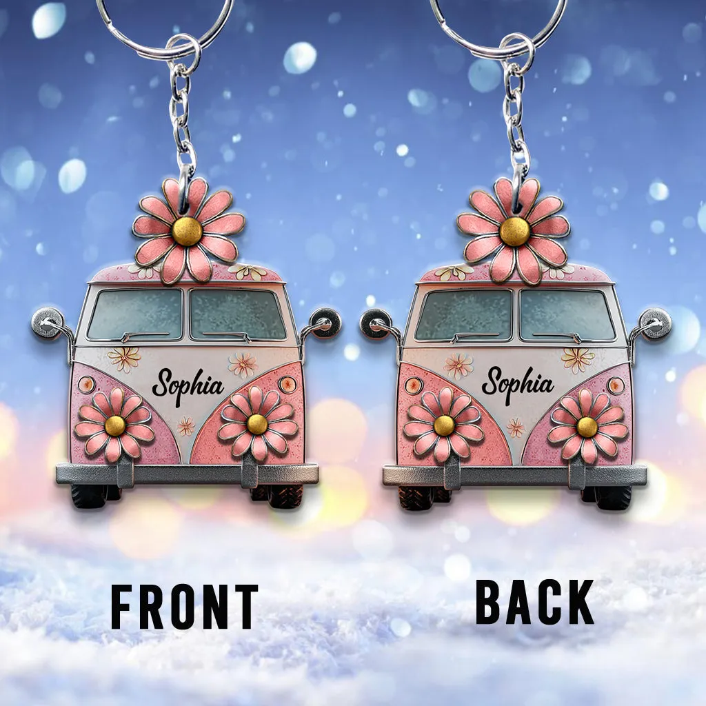 Hippie Soul - Personalized Hippie Keychain