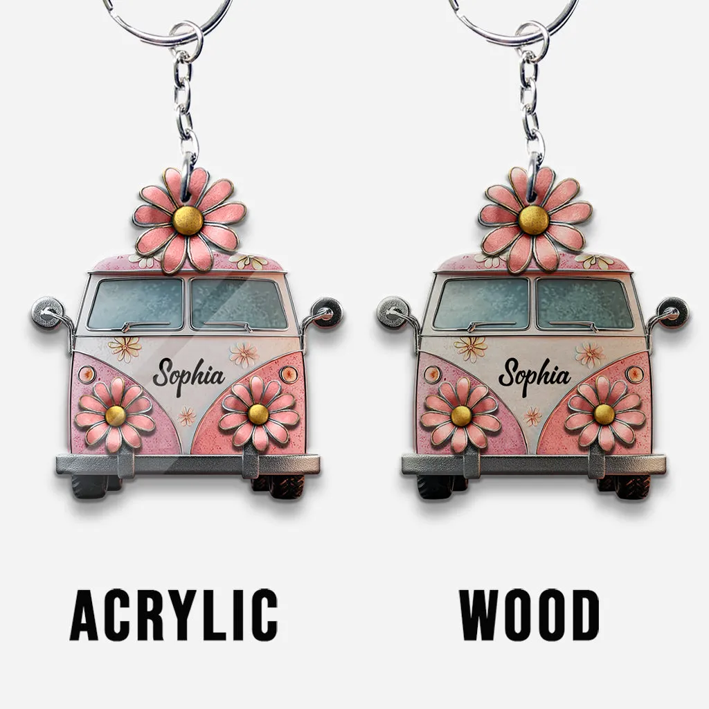Hippie Soul - Personalized Hippie Keychain