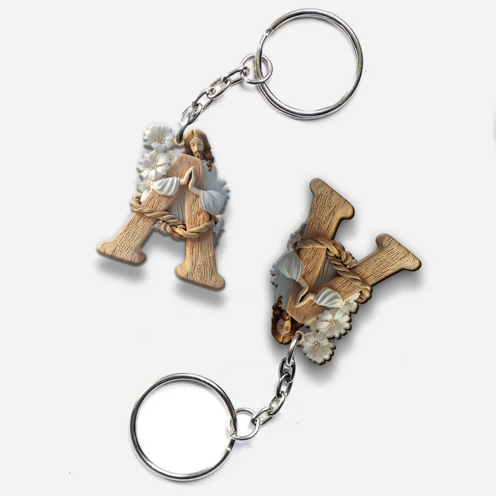 Holy Letter - Personalized Christian Keychain