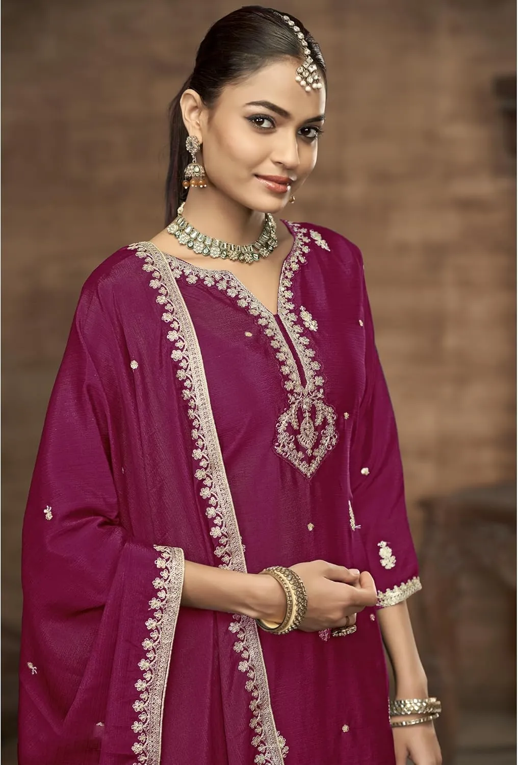 Indian Pakistani Ready to Wear Salwar Kameez Designer Dress Wedding Wear Plazo Suits