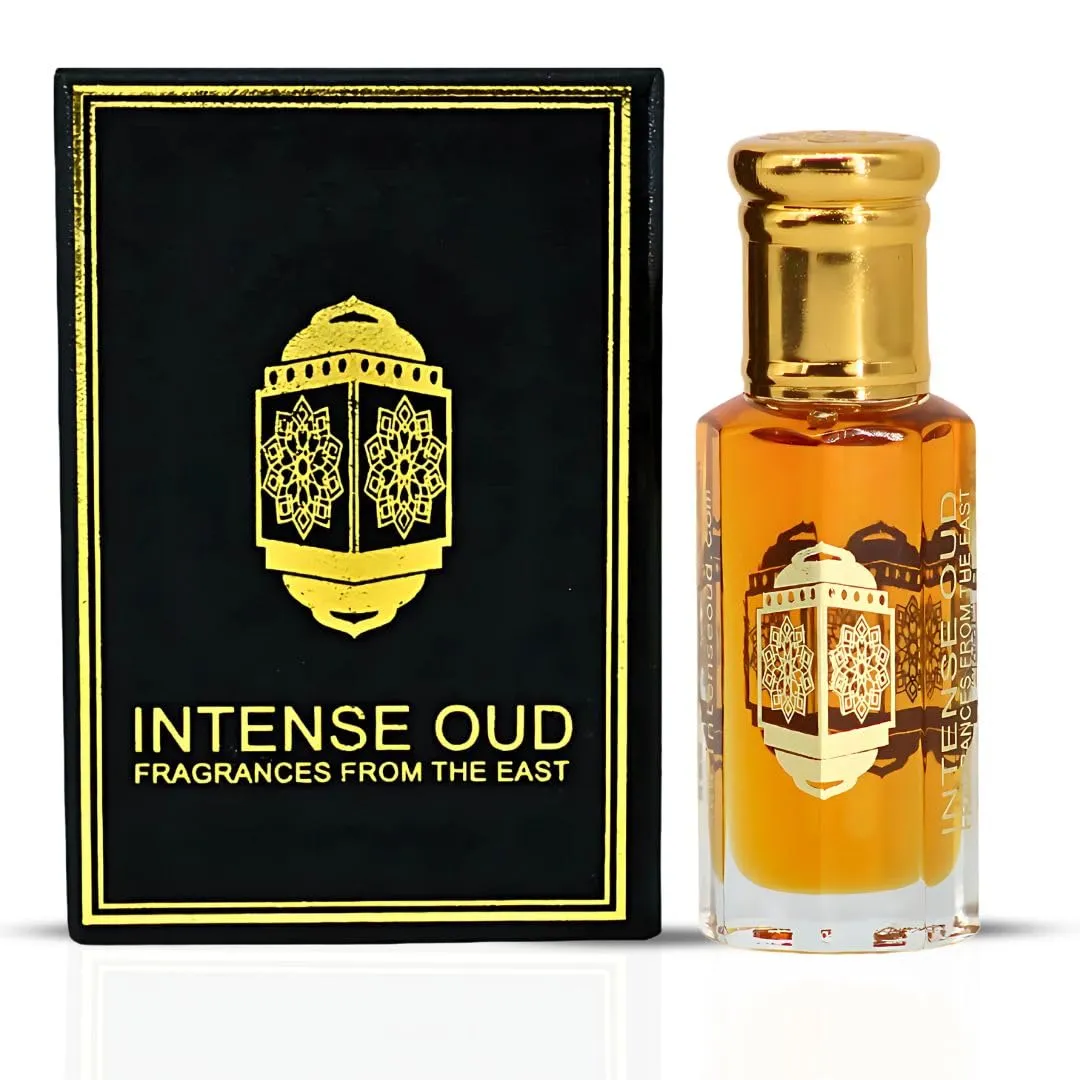 INTENSE OUD Liliana Arabian Perfume Oils For Women 12ML (0.40 OZ) – Fragrance Oil in Elegant Black Gift Box | Lush Floral Blend with Creamy Woody Finish | Concentrated Perfume Oil for Lasting Scent