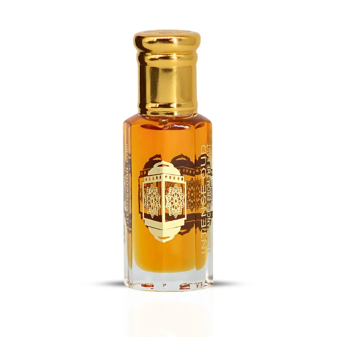 INTENSE OUD Liliana Arabian Perfume Oils For Women 12ML (0.40 OZ) – Fragrance Oil in Elegant Black Gift Box | Lush Floral Blend with Creamy Woody Finish | Concentrated Perfume Oil for Lasting Scent