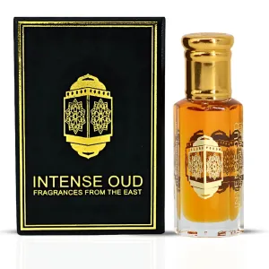 INTENSE OUD Liliana Arabian Perfume Oils For Women 12ML (0.40 OZ) – Fragrance Oil in Elegant Black Gift Box | Lush Floral Blend with Creamy Woody Finish | Concentrated Perfume Oil for Lasting Scent