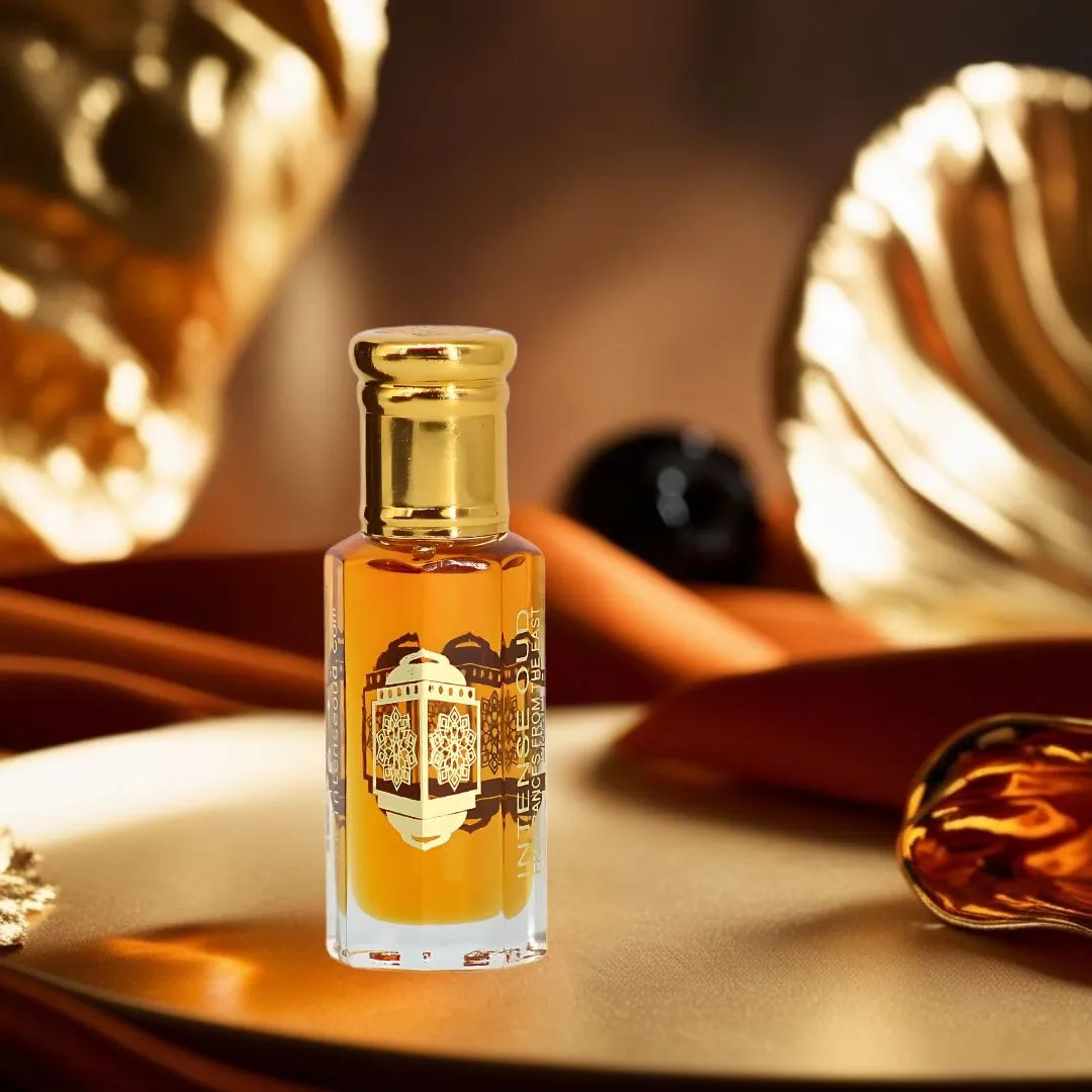 INTENSE OUD Liliana Arabian Perfume Oils For Women 12ML (0.40 OZ) – Fragrance Oil in Elegant Black Gift Box | Lush Floral Blend with Creamy Woody Finish | Concentrated Perfume Oil for Lasting Scent
