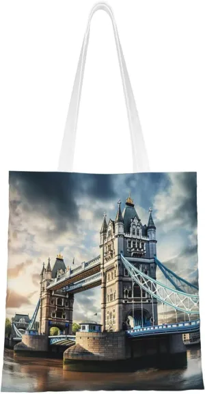 Ireland Sunset Seascape Reusable Canvas Shopping Bag-Multifunctional Tote Bag, Suitable For Shopping Daily Travel