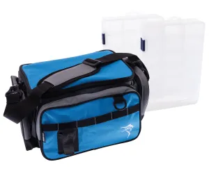 Jarvis Walker Soft-Sided Lure Bag - Large with 2 LB3000 Boxes