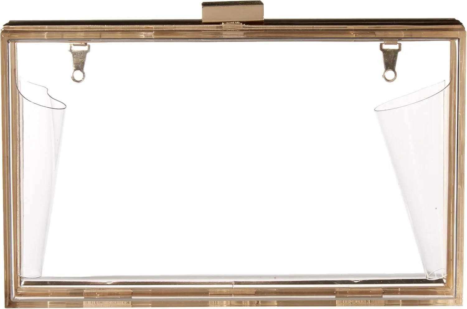 Jessica McClintock Women's Lucinda Lucite Clutch w/Pouch