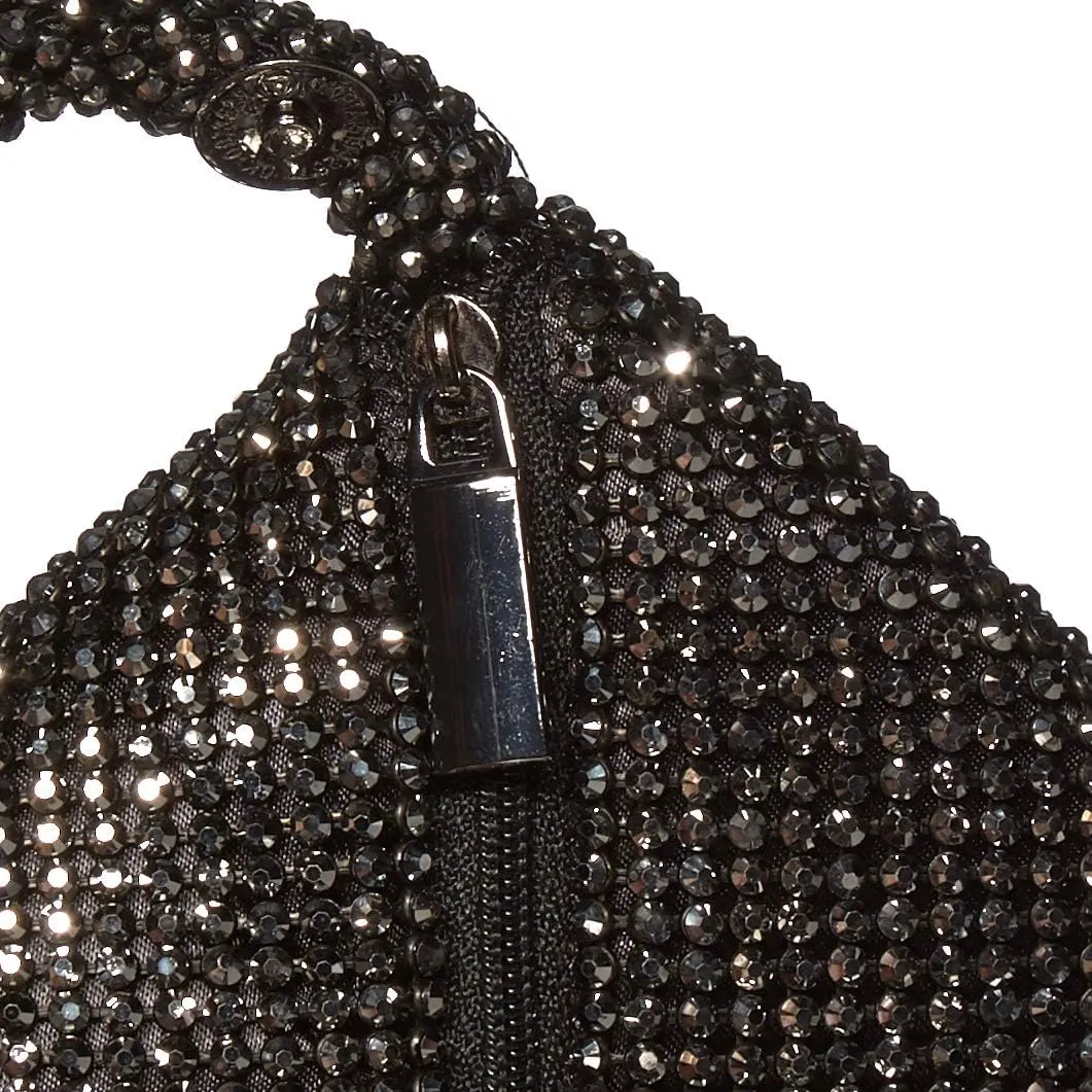 Jessica McClintock Women's Staci Mesh Wristlet Pouch
