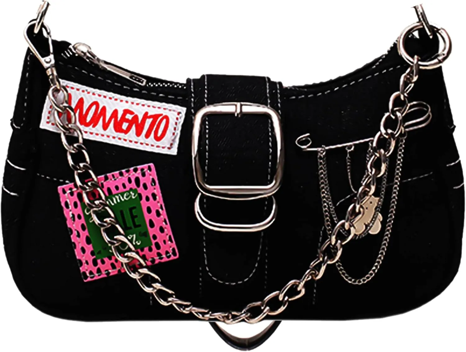 JeVenis Y2k Accessories Y2K Purse Cross Crossbody Bag Retro Vintage Cross Purse Clutch Alt Accessories