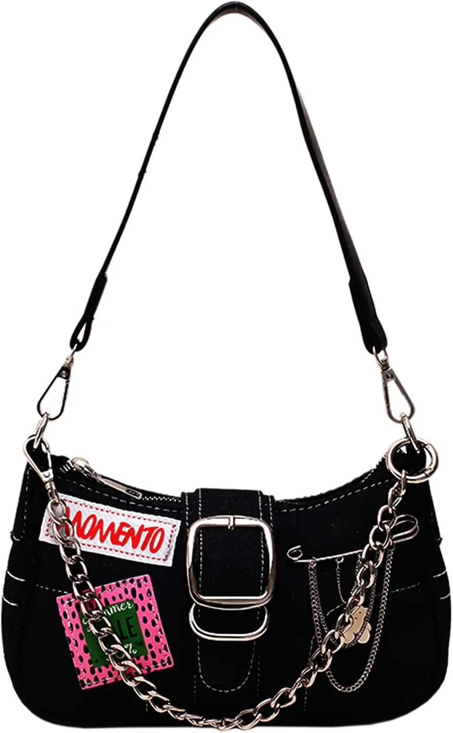 JeVenis Y2k Accessories Y2K Purse Cross Crossbody Bag Retro Vintage Cross Purse Clutch Alt Accessories