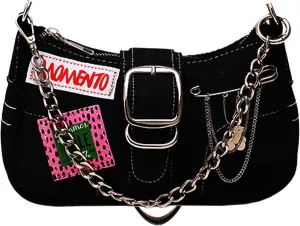 JeVenis Y2k Accessories Y2K Purse Cross Crossbody Bag Retro Vintage Cross Purse Clutch Alt Accessories