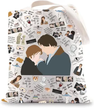 JNIAP Barely Tolerable Tote Bag Literature Gifts Pemberley Gifts Pemberley Tote Bag You Have Bewitched Me Gift