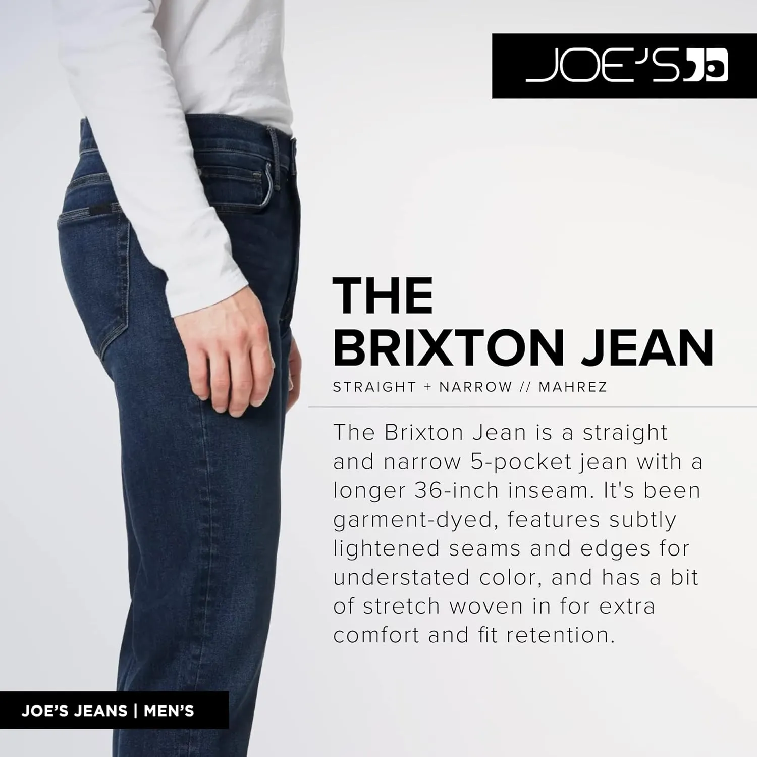 Joe's Men's The Brixton 36 Inseam