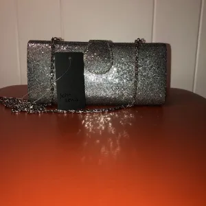 John Lewis Evening Clutch Silver