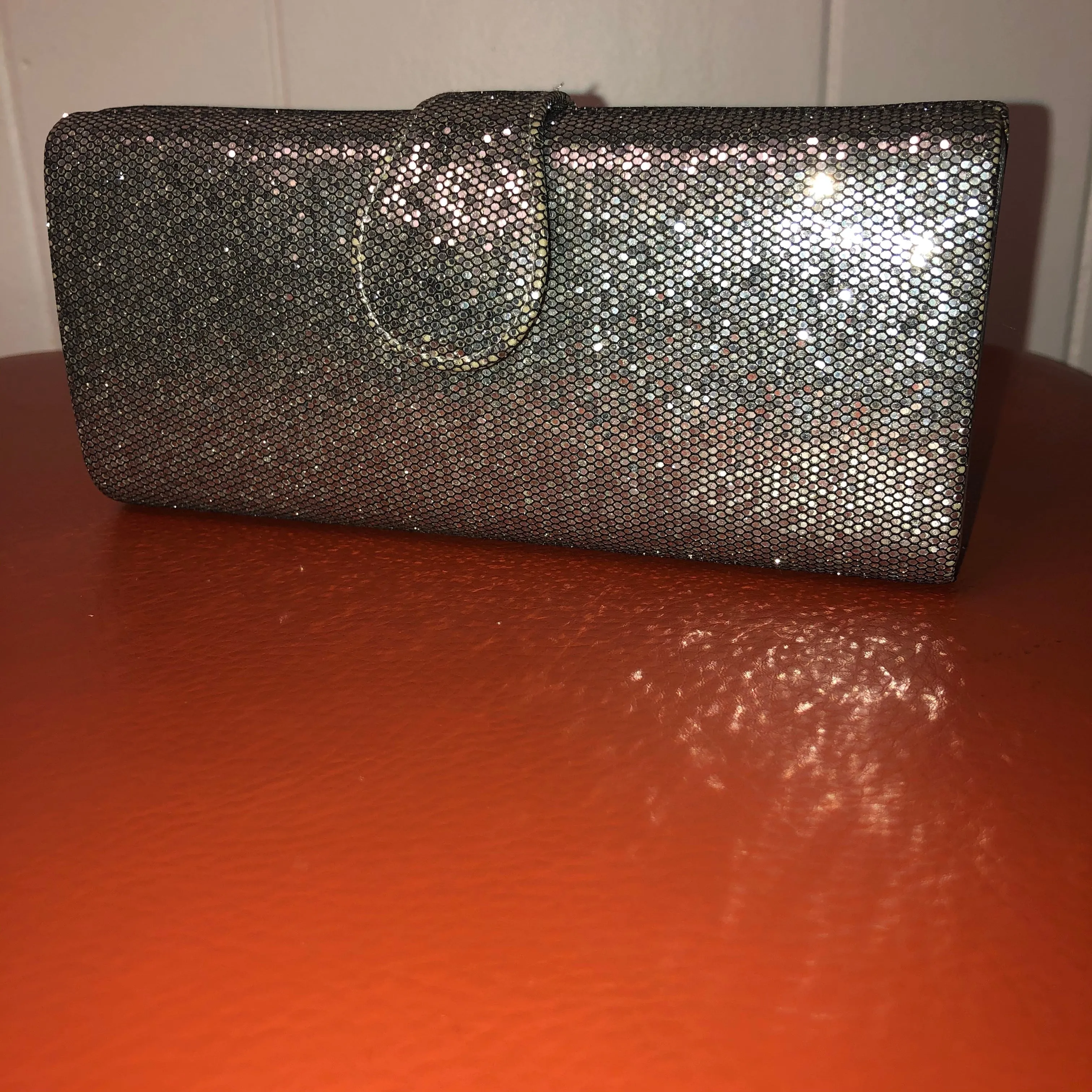 John Lewis Evening Clutch Silver