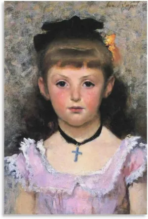 John Singer Sargent Painting by Jeanne Kieffer Poster Wall Art Poster Scroll Canvas Painting Picture Living Room Decor Home Framed/Unframed 12x18inch(30x45cm)