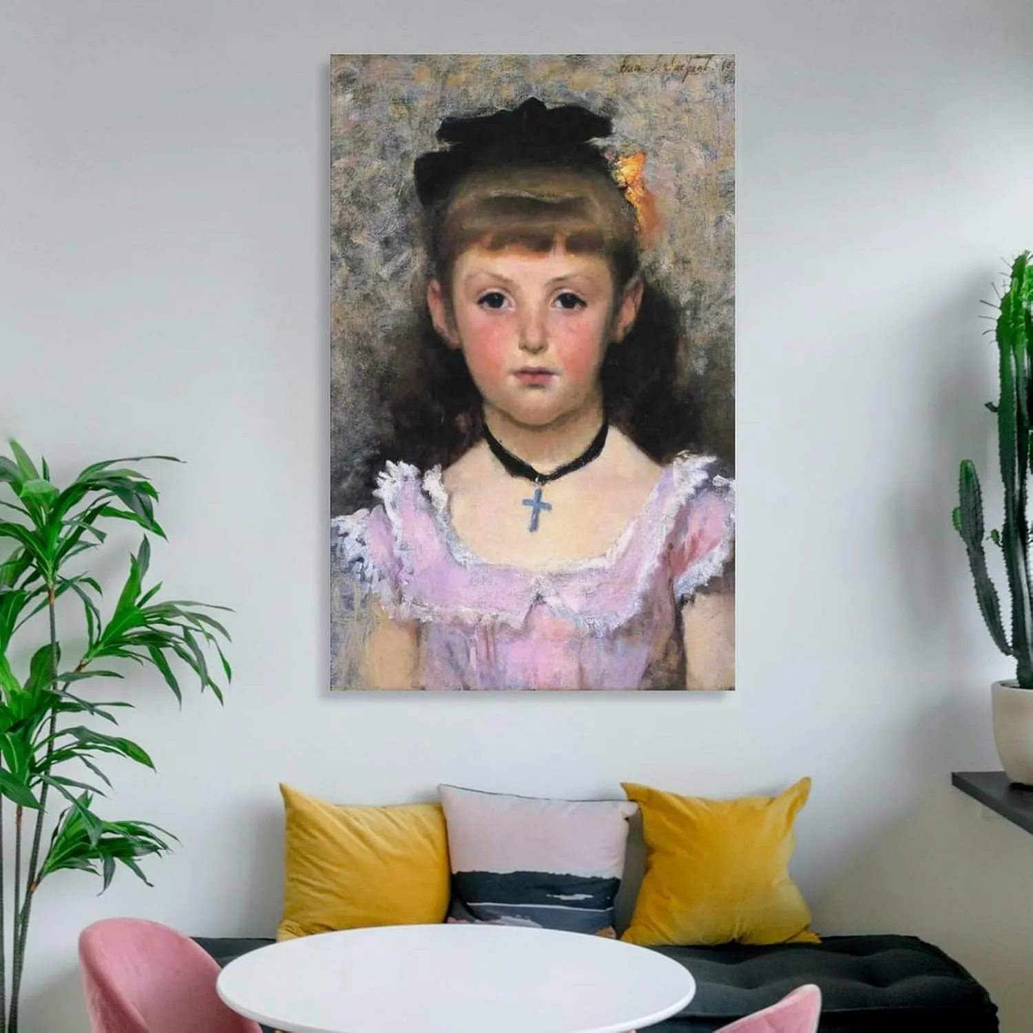 John Singer Sargent Painting by Jeanne Kieffer Poster Wall Art Poster Scroll Canvas Painting Picture Living Room Decor Home Framed/Unframed 12x18inch(30x45cm)