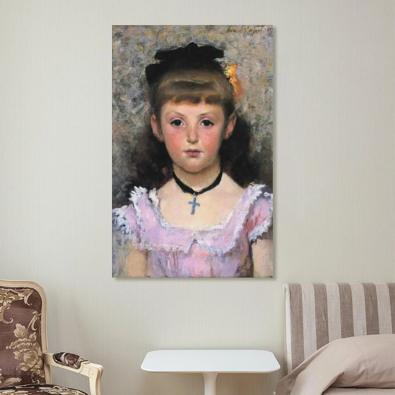John Singer Sargent Painting by Jeanne Kieffer Poster Wall Art Poster Scroll Canvas Painting Picture Living Room Decor Home Framed/Unframed 12x18inch(30x45cm)