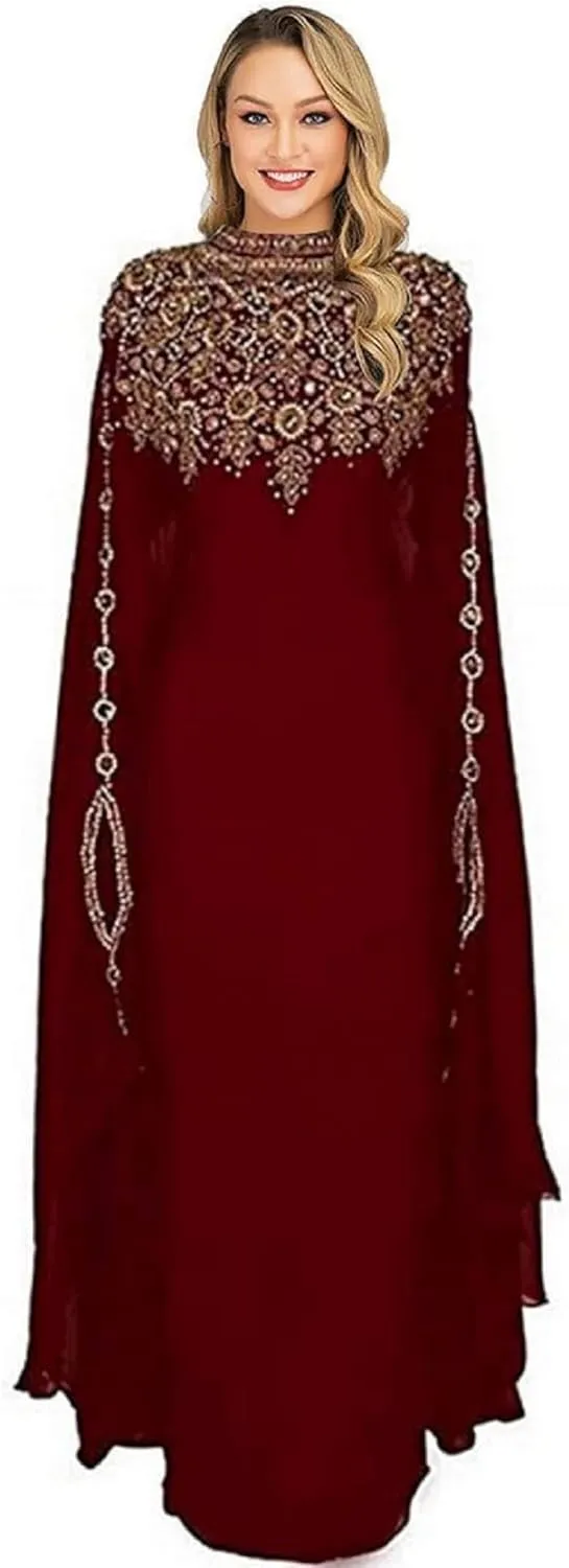 Kaftan Maxi Dress Evening Gowns Evening Dresses Wedding Cocktail