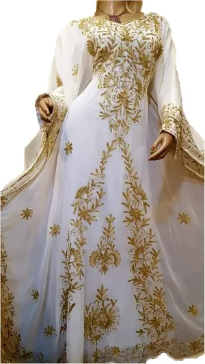 Kaftans for Women New Moroccan Dubai Kaftans Farasha Abaya Dress Very Fancy Long Gown Caftan