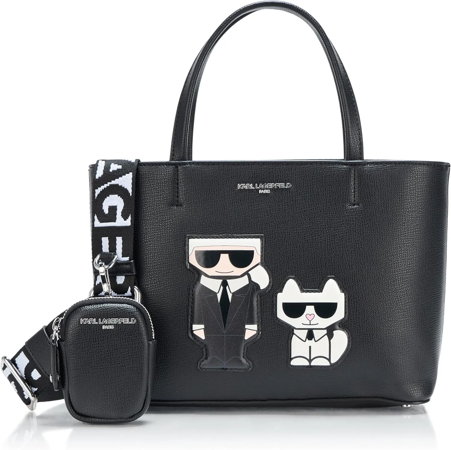 Karl Lagerfeld Paris Maybelle Tote Bag, Black Combo Legacy