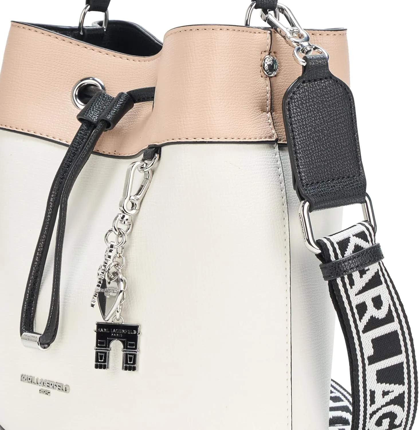 KARL LAGERFELD Paris Women's Adele Bucket Bag
