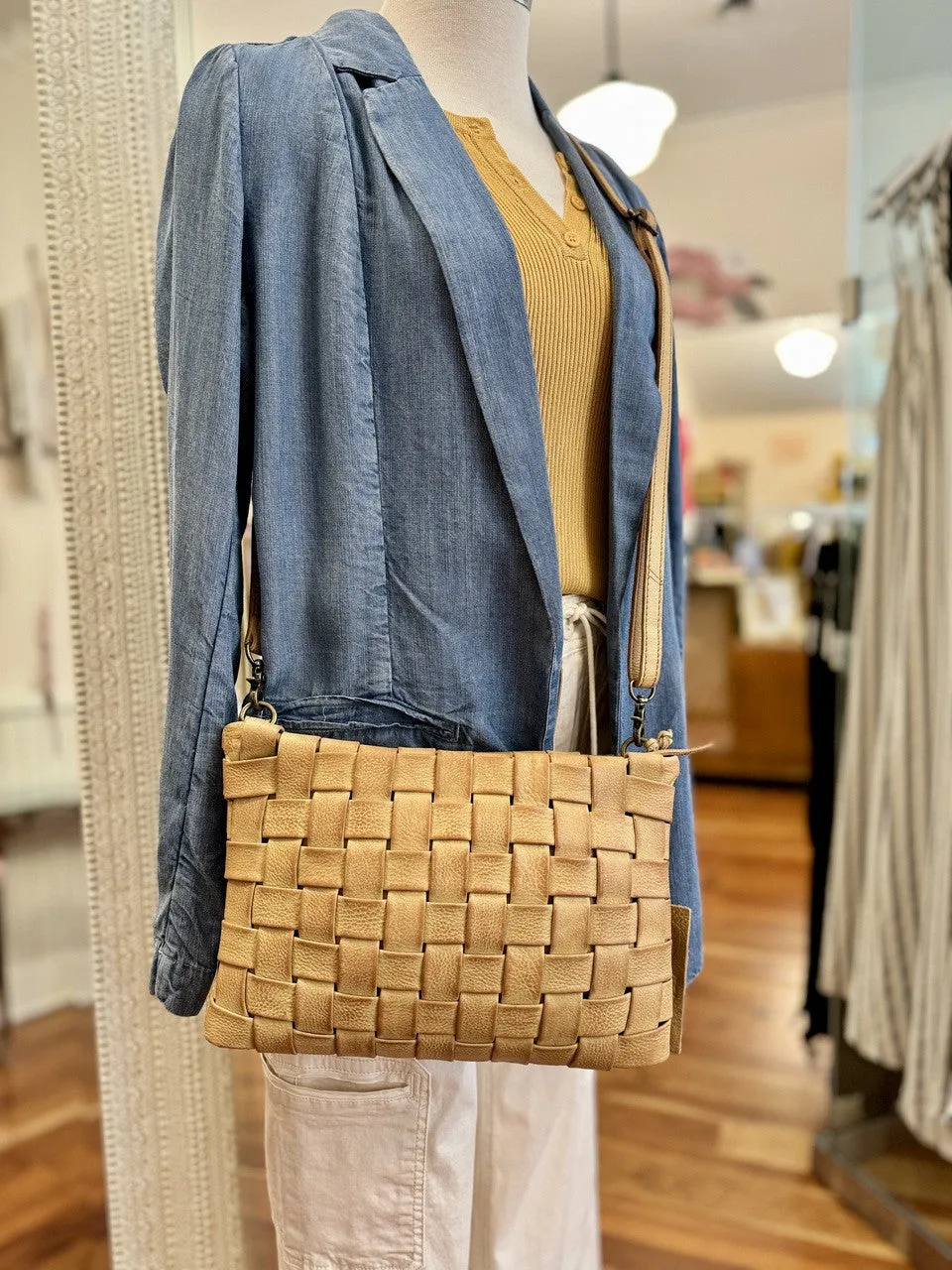 Karma Woven Crossbody