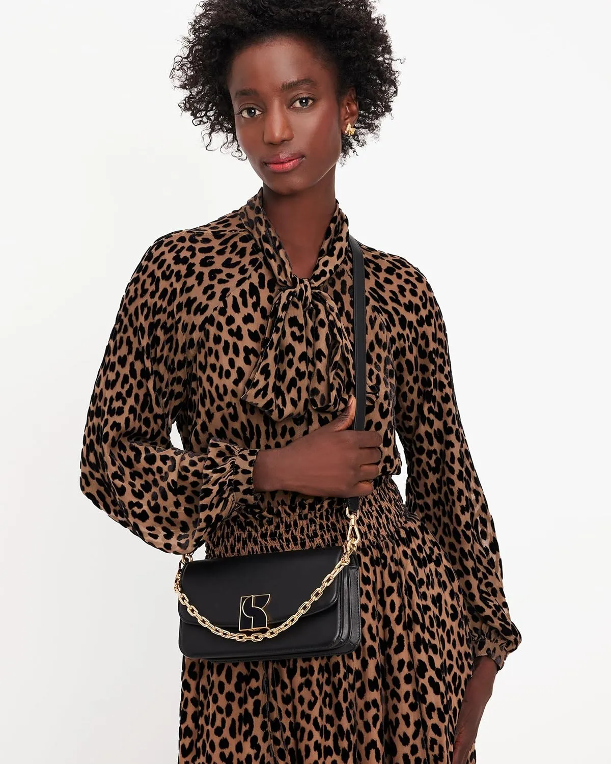 kate spade new york Dakota Smooth Leather Small Crossbody