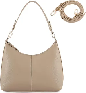 Keyli Small Shoulder Handbags for Women Mini Purse Waterproof Soft Leather Crossbody Bags for Work Shopping Travel