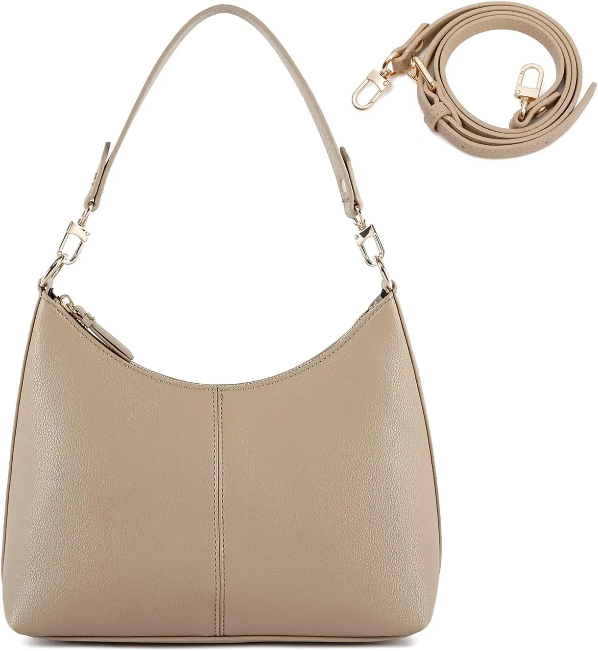 Keyli Small Shoulder Handbags for Women Mini Purse Waterproof Soft Leather Crossbody Bags for Work Shopping Travel