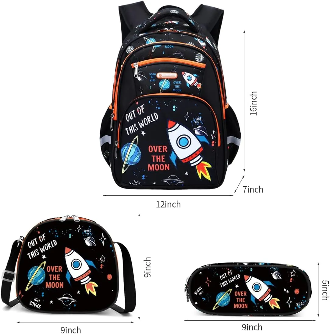 Kids Backpack for Girls Preschool Elementary Kindergarten School Bag 15.6″ Multifunctional Cute Large Capacity