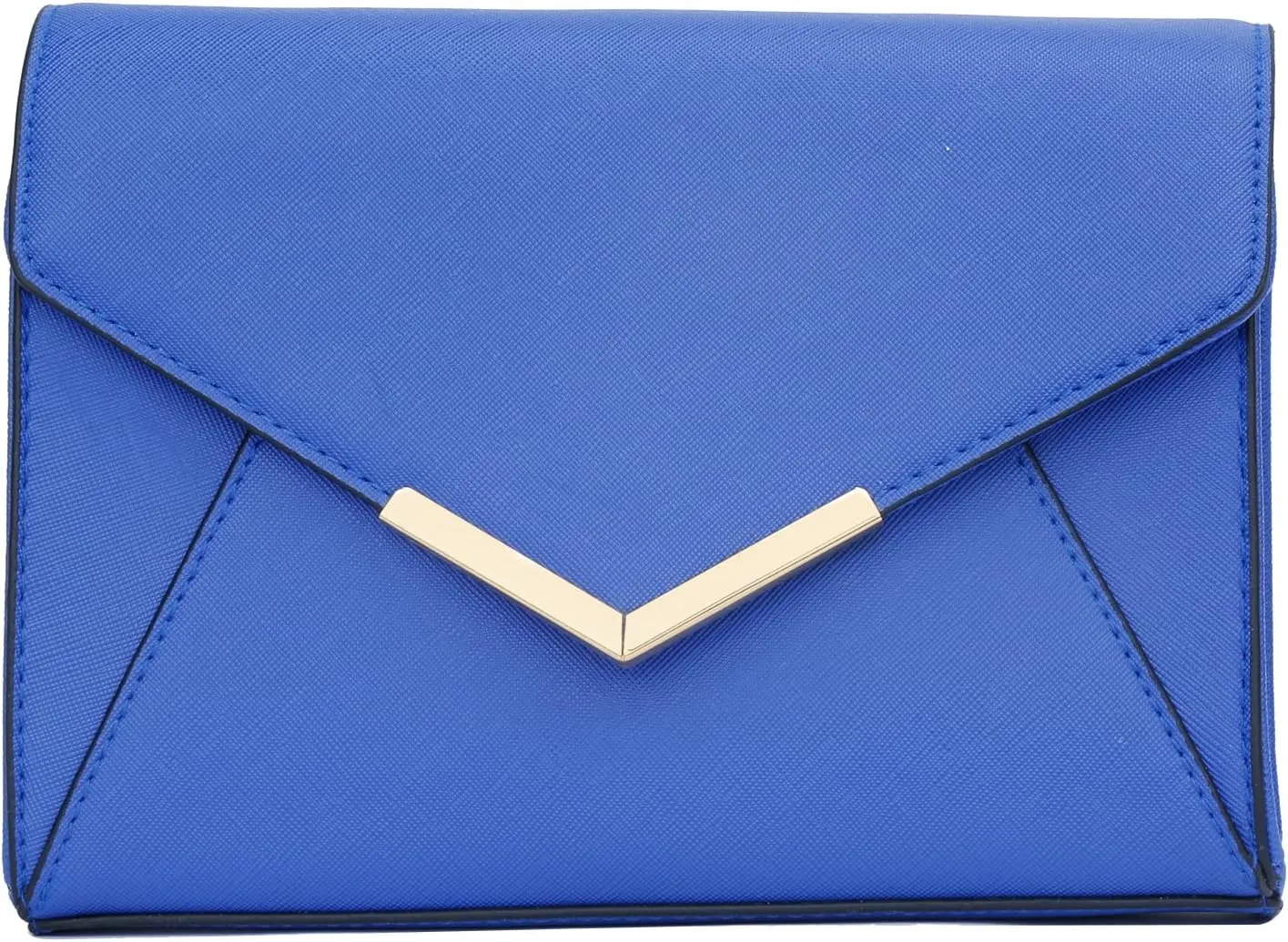 KKXIU Women Elegant Faux Leather Evening Envelope Clutch Purse Foldover Bags for Party Wedding Prom