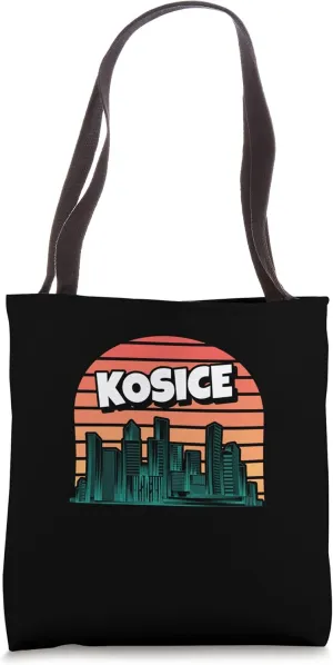 Kosice Retro Slovakia Vintage Slovakian Traveling Traveler Tote Bag