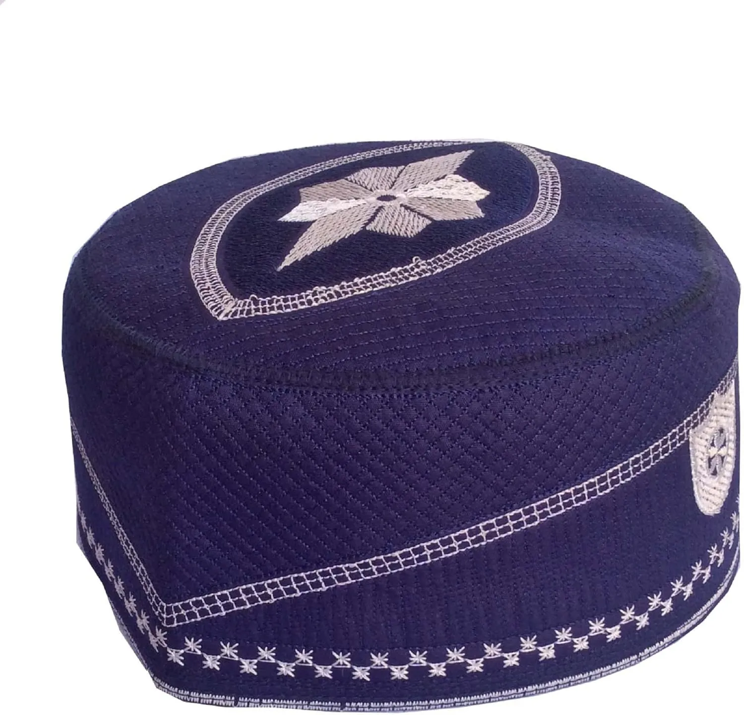Kufi Men's Unisex Muslim Men Prayer Cap Ramadaan Caps Eid Kufis Handmade Namaz Hat Beanie