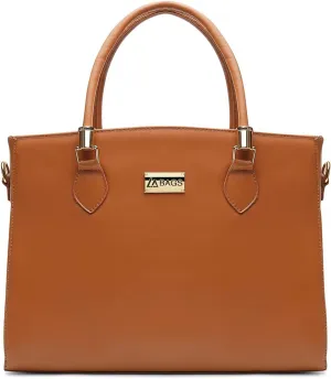 L.A Bags Genuine Leather Purses and Handbags for Women Shoulder Bags for Work Daily