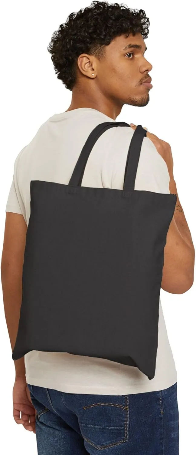 Labor Day Tote Bag “Working Hard So I Can Hardly Work” Reusable Shopping Bag for Men & Women – Industrial Labor Day Mood Gift